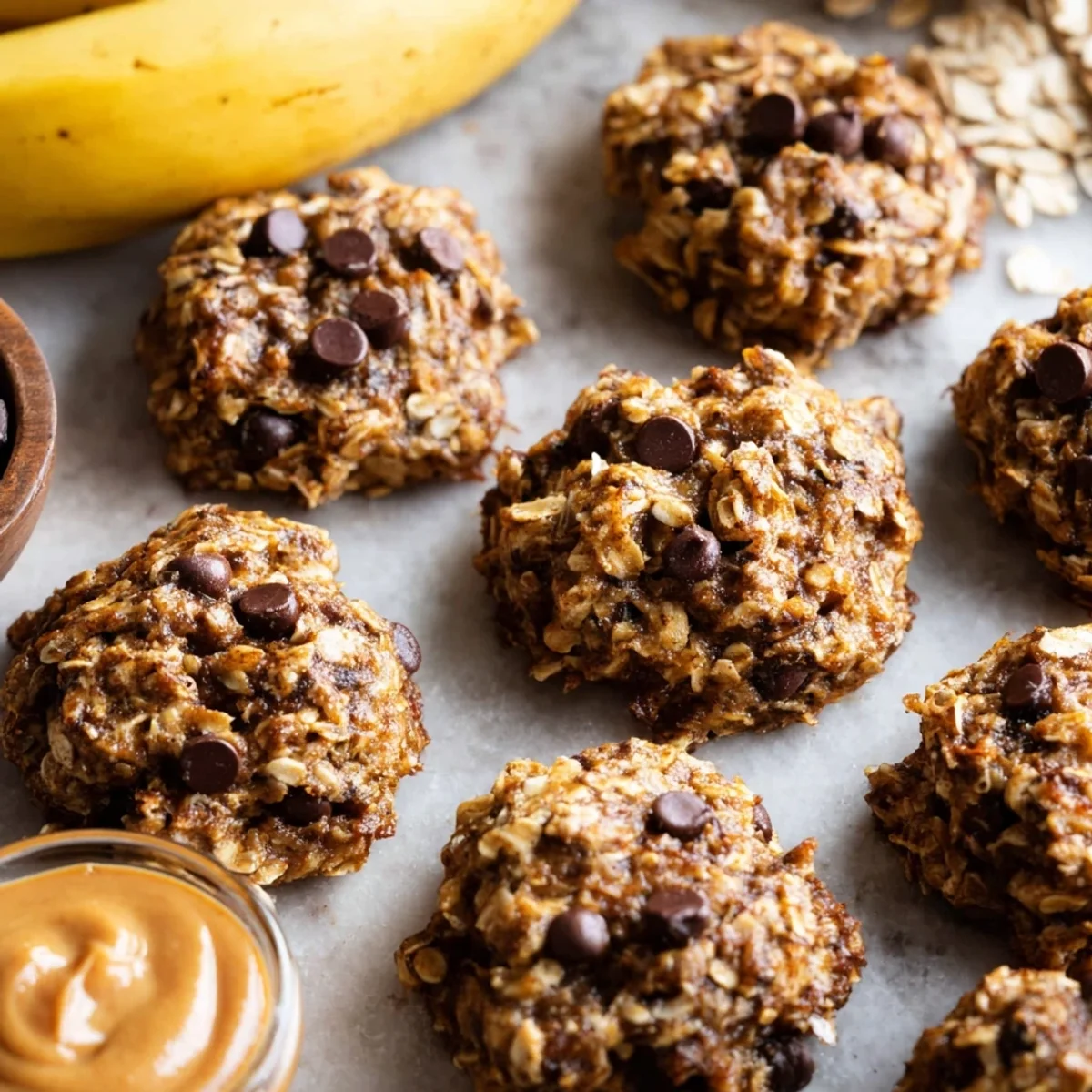 Easy Banana Oatmeal Cookies | Healthy Breakfast & Snack