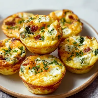 Easy Cottage Cheese Egg Bites for Quick Breakfast