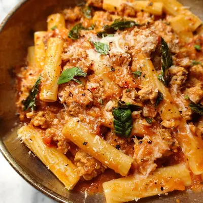 Easy Ground Turkey Pasta for Weeknight Dinner