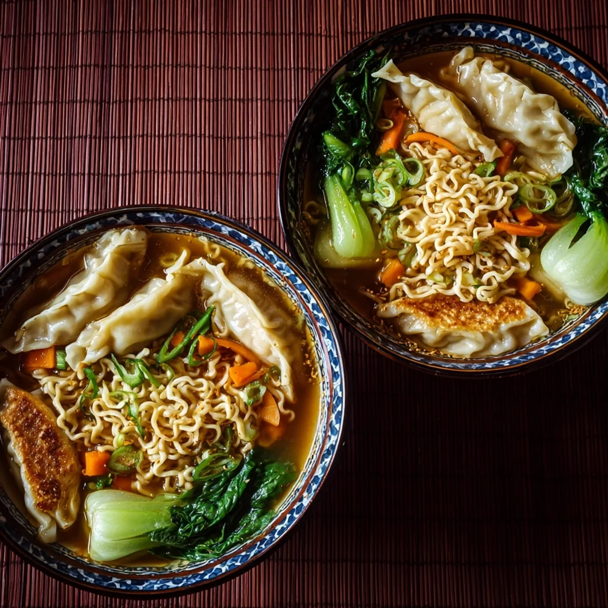 Easy Potsticker Noodle Bowls (30-Minute Asian Meal)