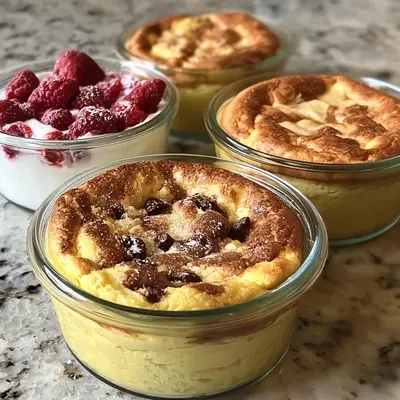 Fluffy Baked Protein Pancake Bowls