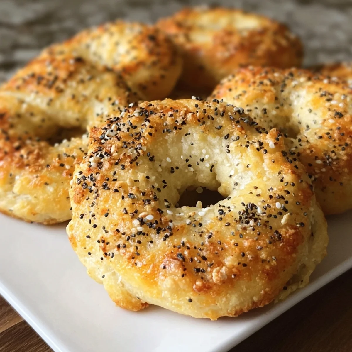 Fluffy High Protein Cottage Cheese Bagels Recipe