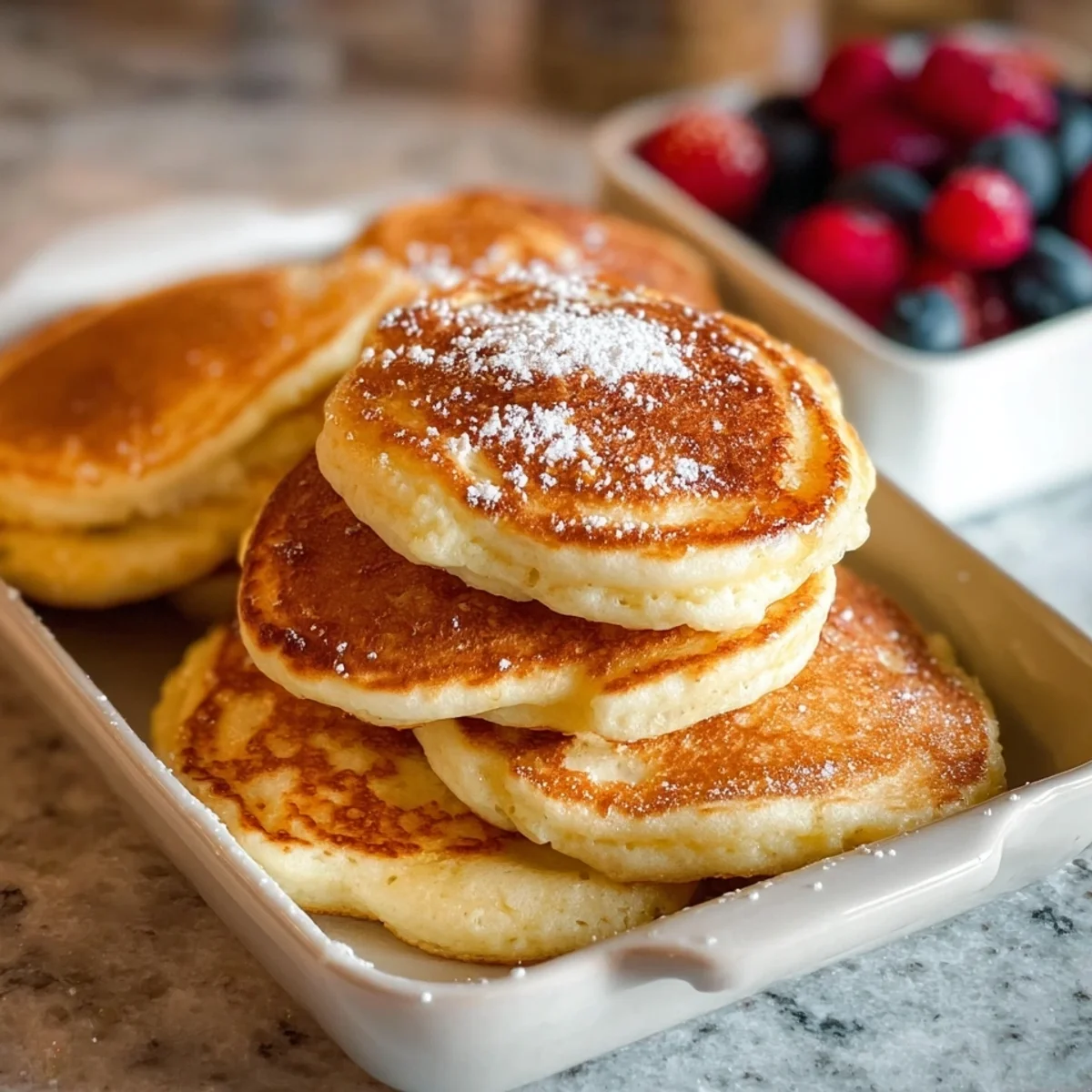Fluffy Protein Pancakes: High-Protein Breakfast Recipe