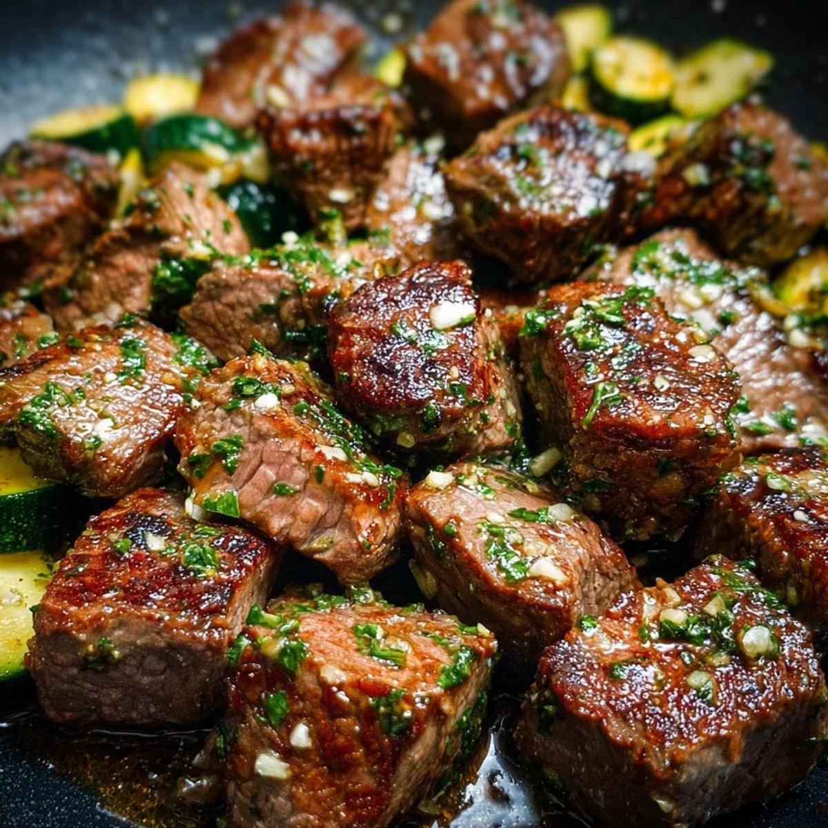 Garlic Butter Steak Bites: Quick Low-Carb Dinner