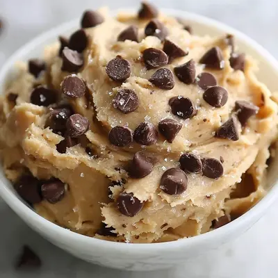Healthy Greek Yogurt Cookie Dough - 5 Minute Recipe