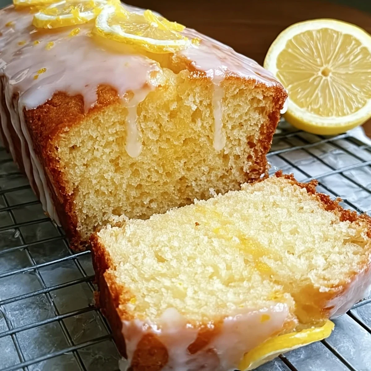 Healthy Greek Yogurt Lemon Loaf Cake