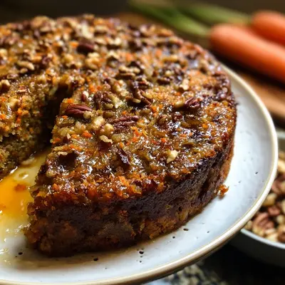 Healthy No Sugar No Flour Carrot Cake