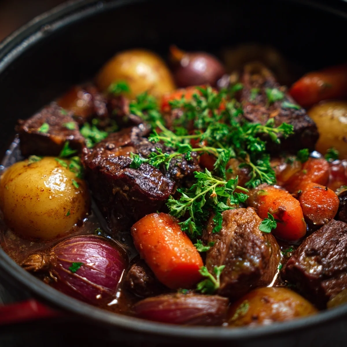 Hearty Dutch Oven Beef Stew