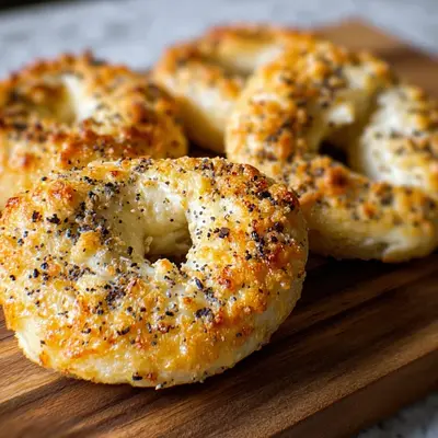 High Protein Cottage Cheese Bagels (No Yeast)