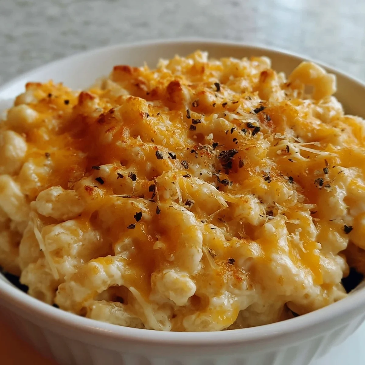 High Protein Cottage Cheese Mac and Cheese