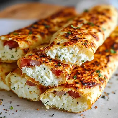 High Protein Cottage Cheese Wraps
