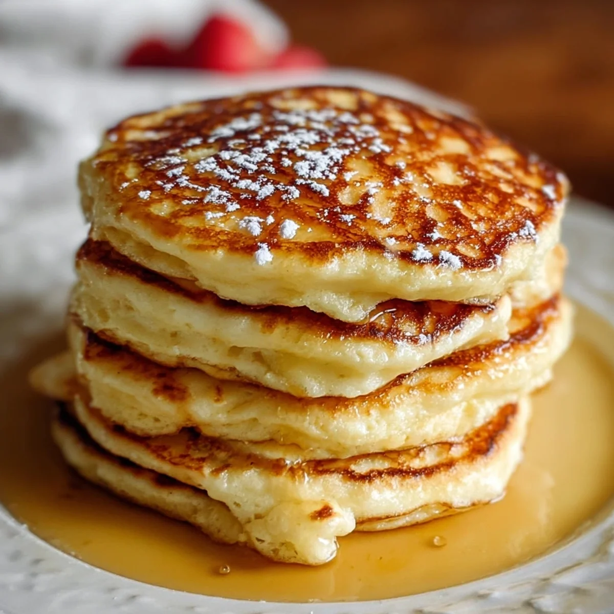 High-Protein Fluffy Pancakes: Quick Energizing Breakfast