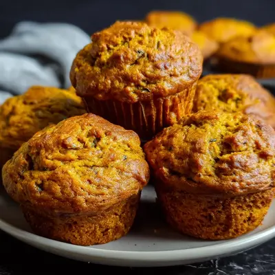 High Protein Greek Yogurt Pumpkin Muffins