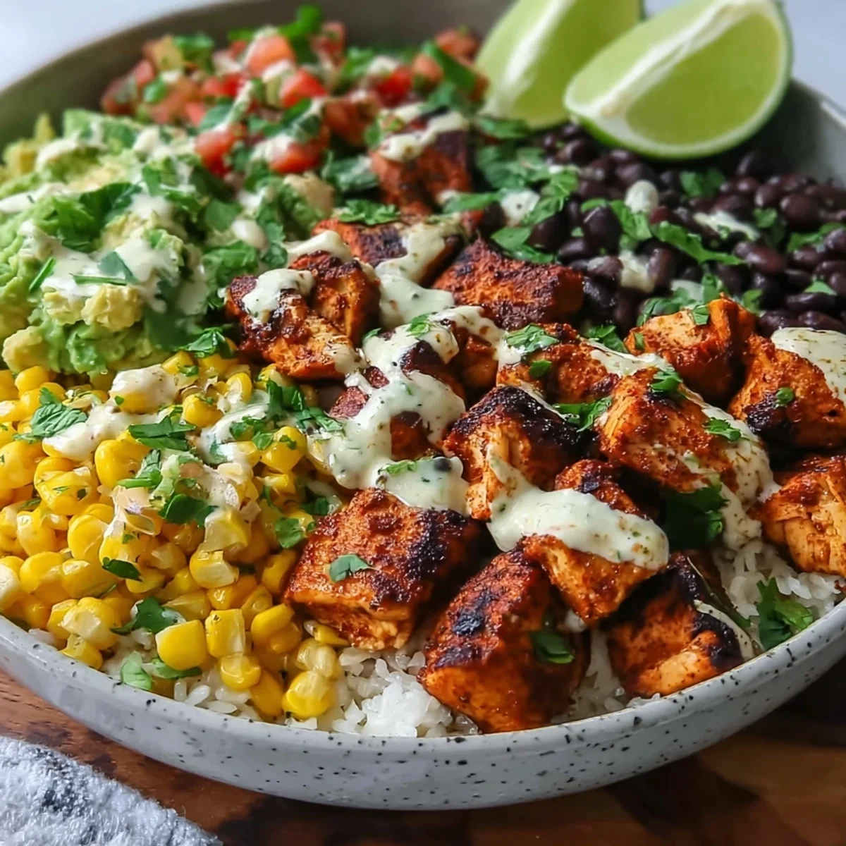 Juicy Chipotle Chicken Bowl