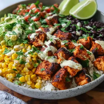 Juicy Chipotle Chicken Bowl