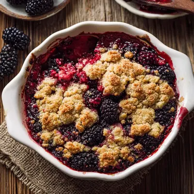 Keto Blackberry Cobbler: Sugar-Free American Dessert