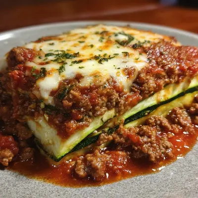 Keto Zucchini Lasagna: High Protein Healthy Dinner