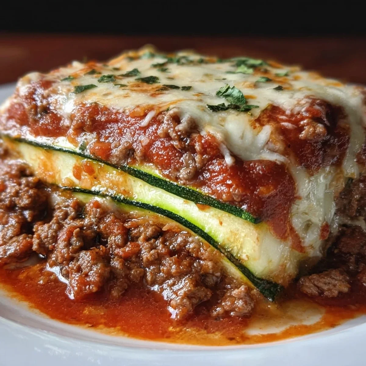 Keto Zucchini Lasagna: Low Carb & Meal Prep
