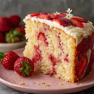 Low-Carb Strawberry Cake: Delicious & Easy Recipe