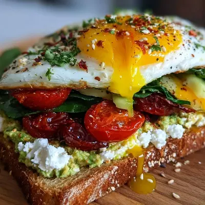 Mediterranean Breakfast Sandwich: Quick & Healthy Start