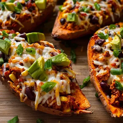 Protein Sweet Potato Boats: Hearty Weeknight Meal