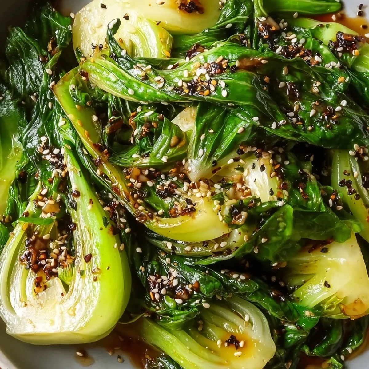 Sautéed Bok Choy with Garlic & Ginger