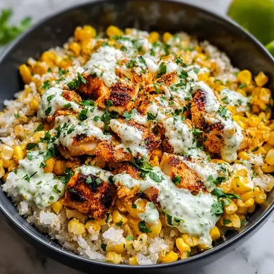 Street Corn Chicken Bowls: 40g Protein, 30-Minute Meal