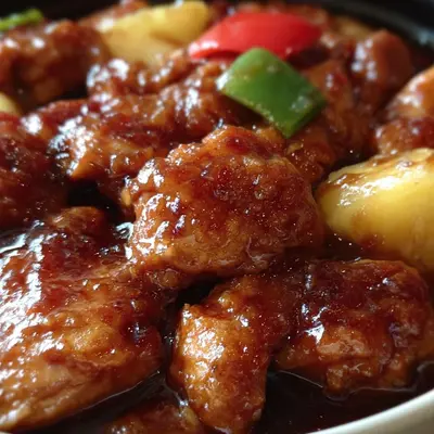 Sweet Hawaiian Crock Pot Chicken