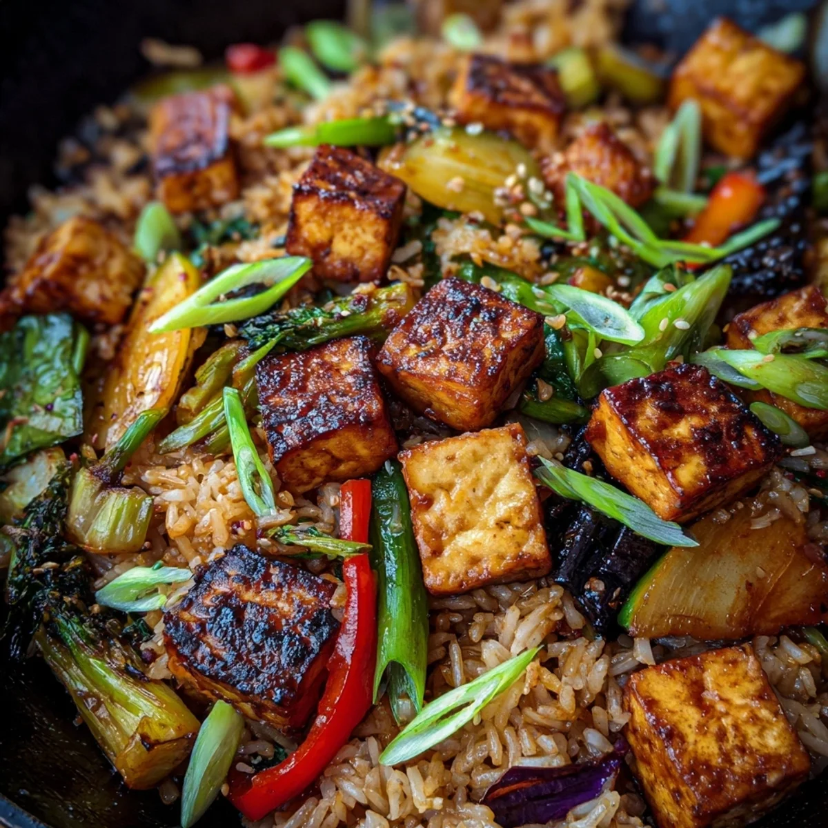 Vegan Tofu Fried Rice: Quick & Easy Plant-Based Meal
