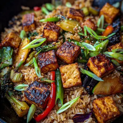Vegan Tofu Fried Rice: Quick & Easy Plant-Based Meal
