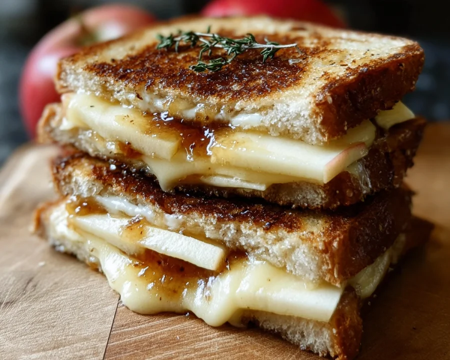 Apple Brie Grilled Cheese: Sweet & Savory Sandwich