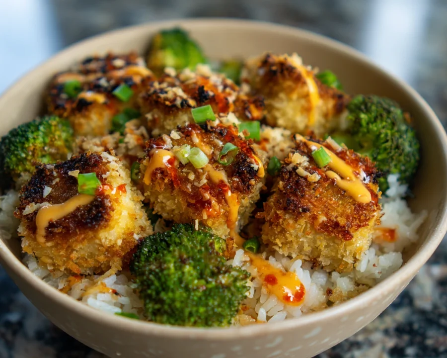 Crispy Coconut Tofu Bowl: Flavorful Plant-Based Meal