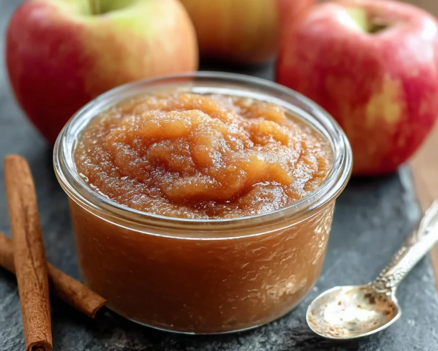 Crockpot Cinnamon Applesauce: Easy Fall Snack