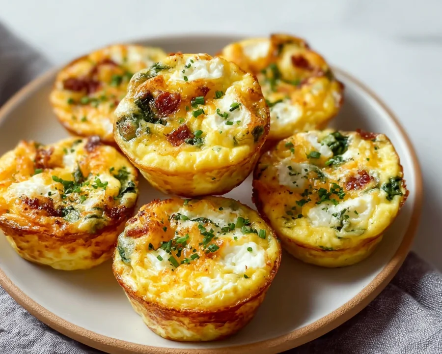 Easy Cottage Cheese Egg Bites for Quick Breakfast