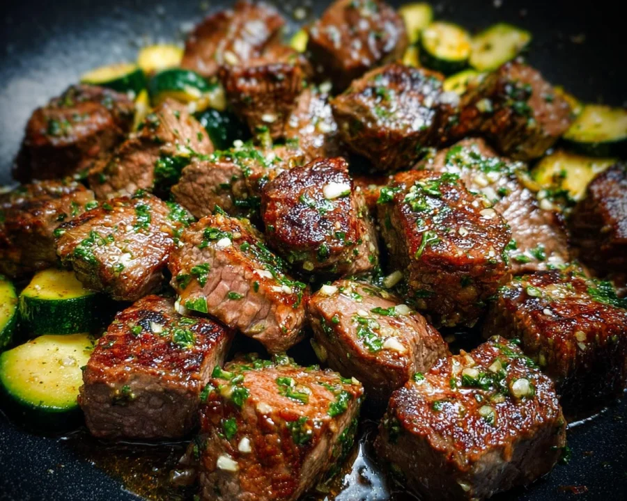 Garlic Butter Steak Bites: Quick Low-Carb Dinner