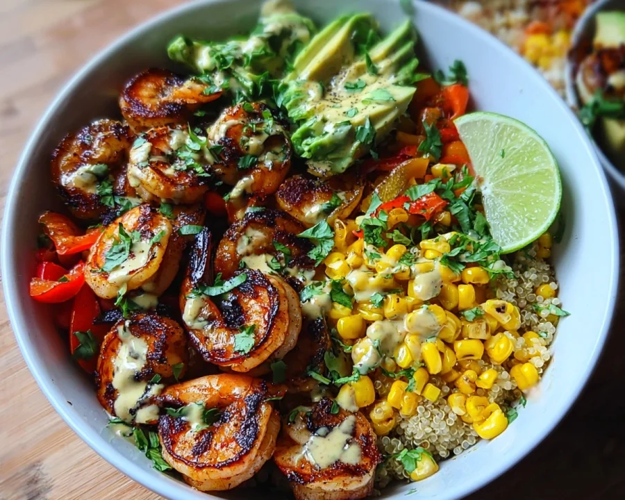 Grilled Shrimp Bowl: Healthy Meal Prep Dinner