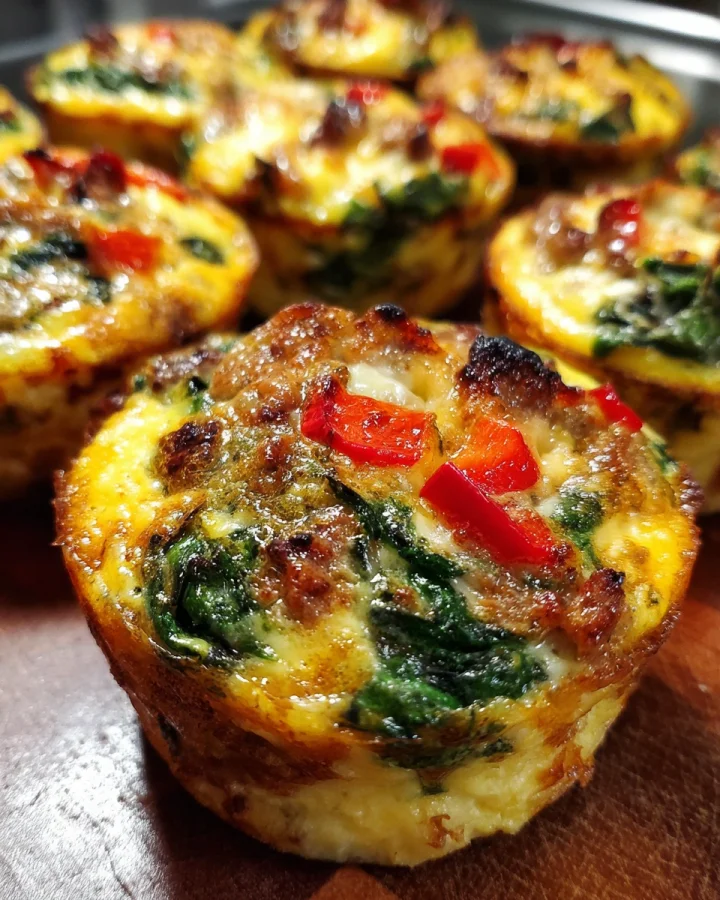 High-Protein Egg Cups for Easy Meal Prep