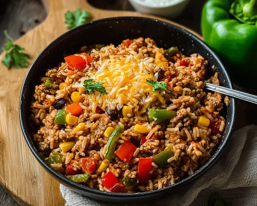 High Protein Unstuffed Peppers: Easy One-Pan Meal Prep