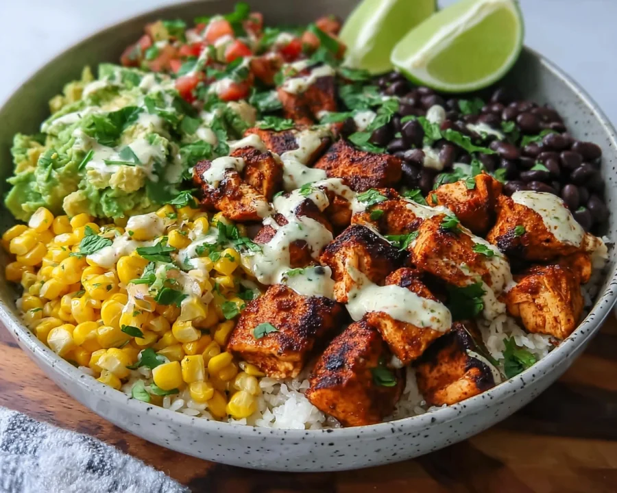 Juicy Chipotle Chicken Bowl