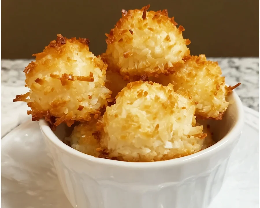 Keto Coconut Macaroons: Easy 3-Ingredient Recipe