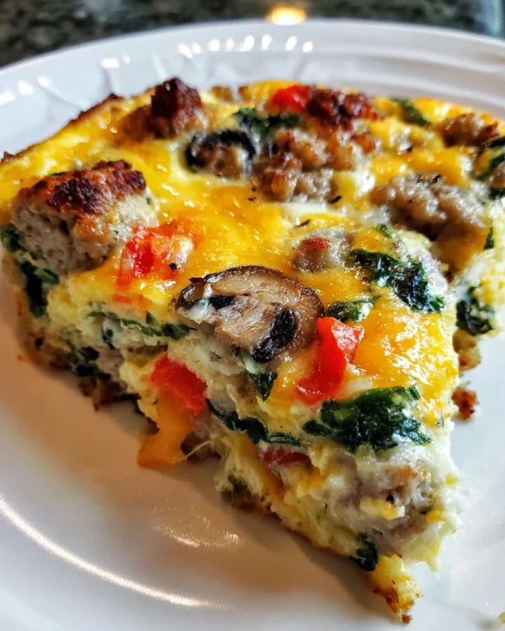 Low Carb Keto Breakfast Casserole