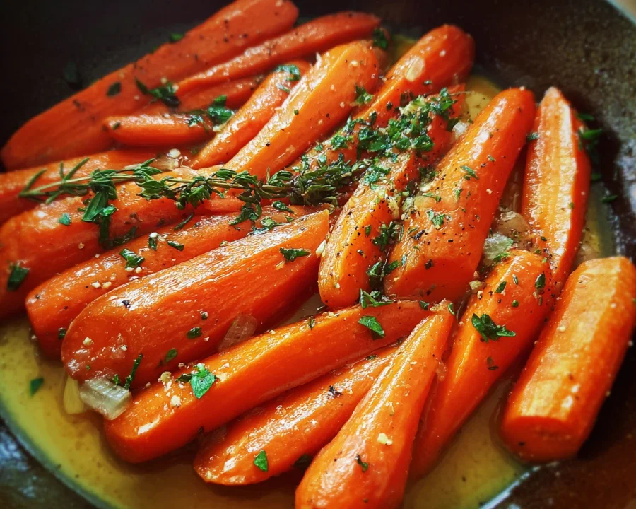 Maple Glazed Carrots: Sweet & Savory Side Dish