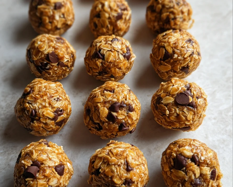 No-Bake Peanut Butter Energy Bites - Easy 4-Ingredient Snack