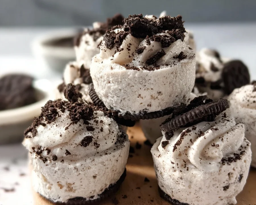 Skinny No-Bake Oreo Cheesecake Bites: Easy Dessert