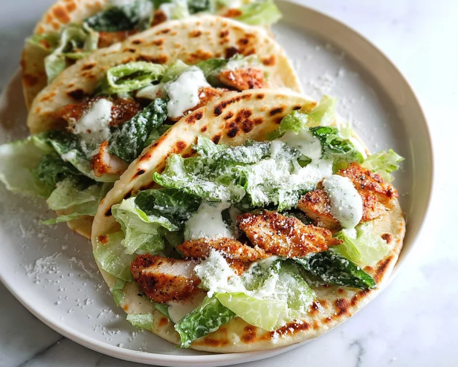 Smash Chicken Caesar Tacos: Quick 25-Min Dinner