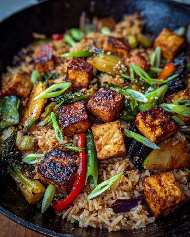 Vegan Tofu Fried Rice: Quick & Easy Plant-Based Meal