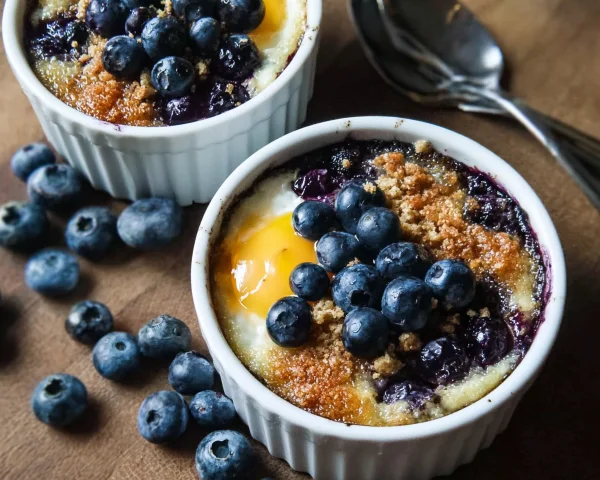 Baked Blueberry Cottage Cheese: High Protein Breakfast
