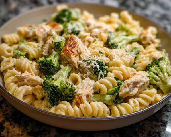 Creamy Rotisserie Chicken Broccoli Pasta: Quick Weeknight