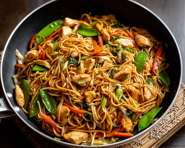 Easy Chicken Lo Mein Recipe: Quick Chinese Meal