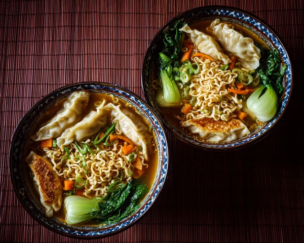 Easy Potsticker Noodle Bowls (30-Minute Asian Meal)